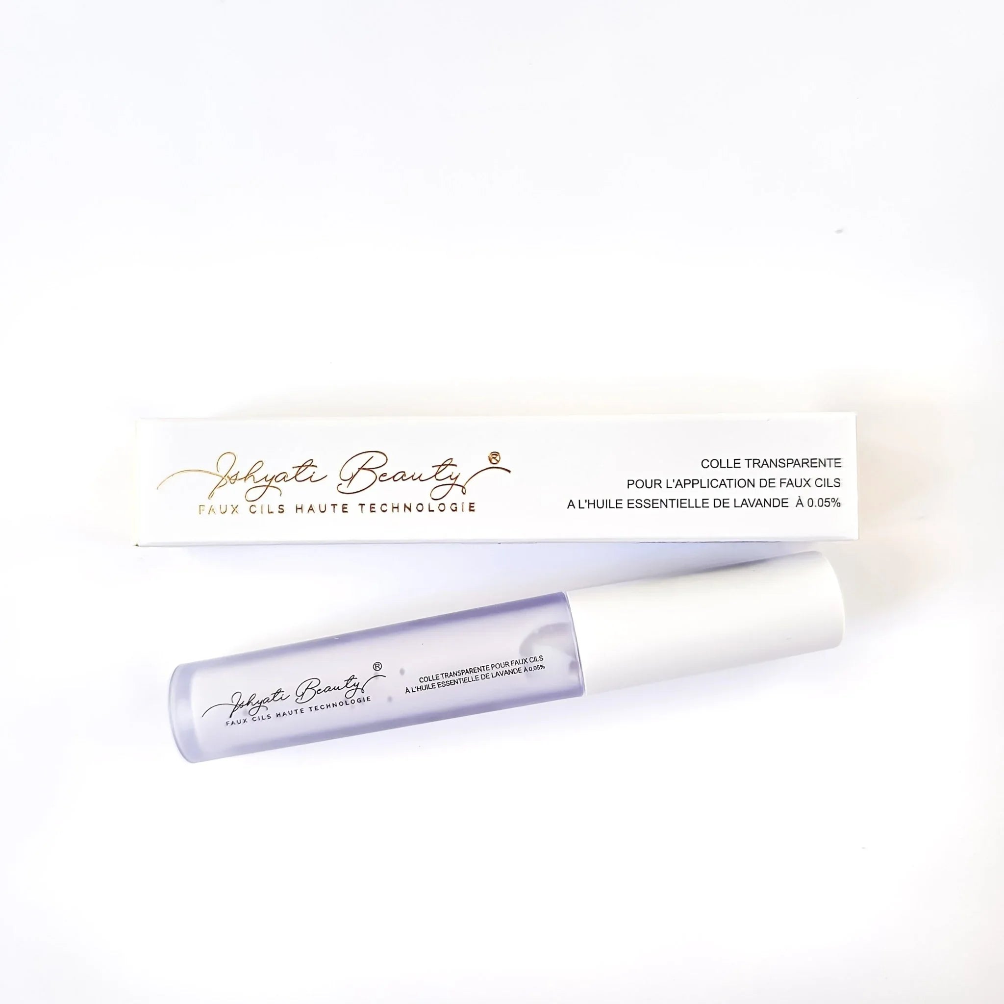 Colle Transparente pour Faux Cils, à l'huile essentielle de Lavande - Ishyati Beauty
