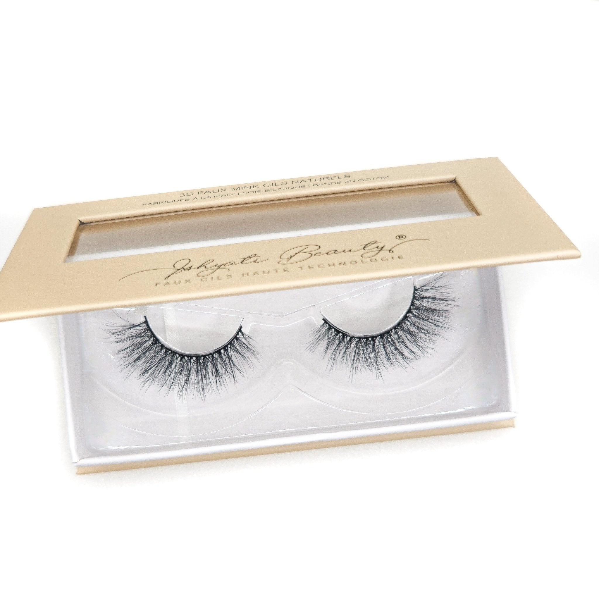 Faux Cils Naturels VOLUPTÉ - Effet Oeil de Chat - Ishyati Beauty