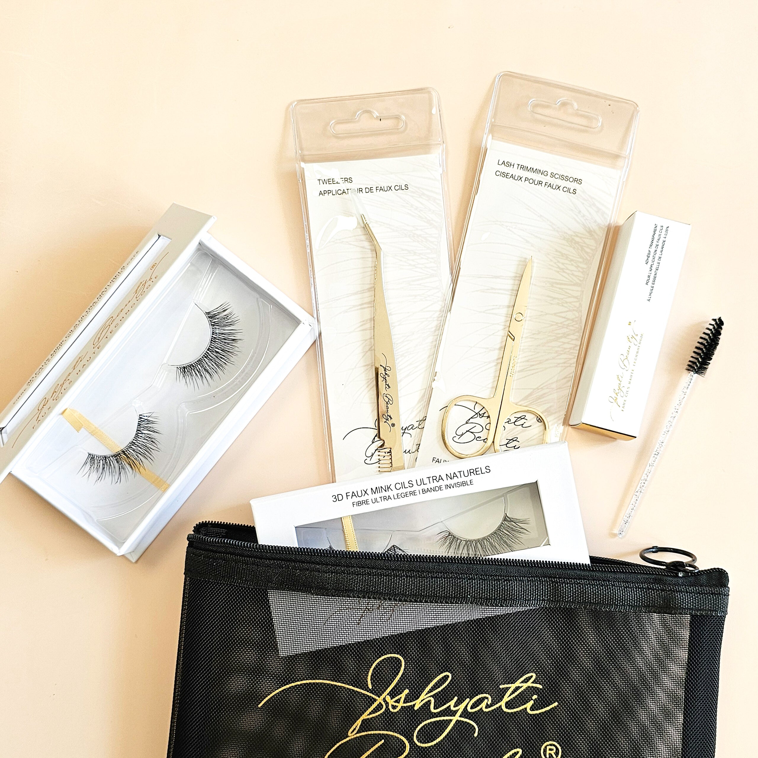 Kit Découverte Faux Cils Bande Invisible CHARME et FLEUR