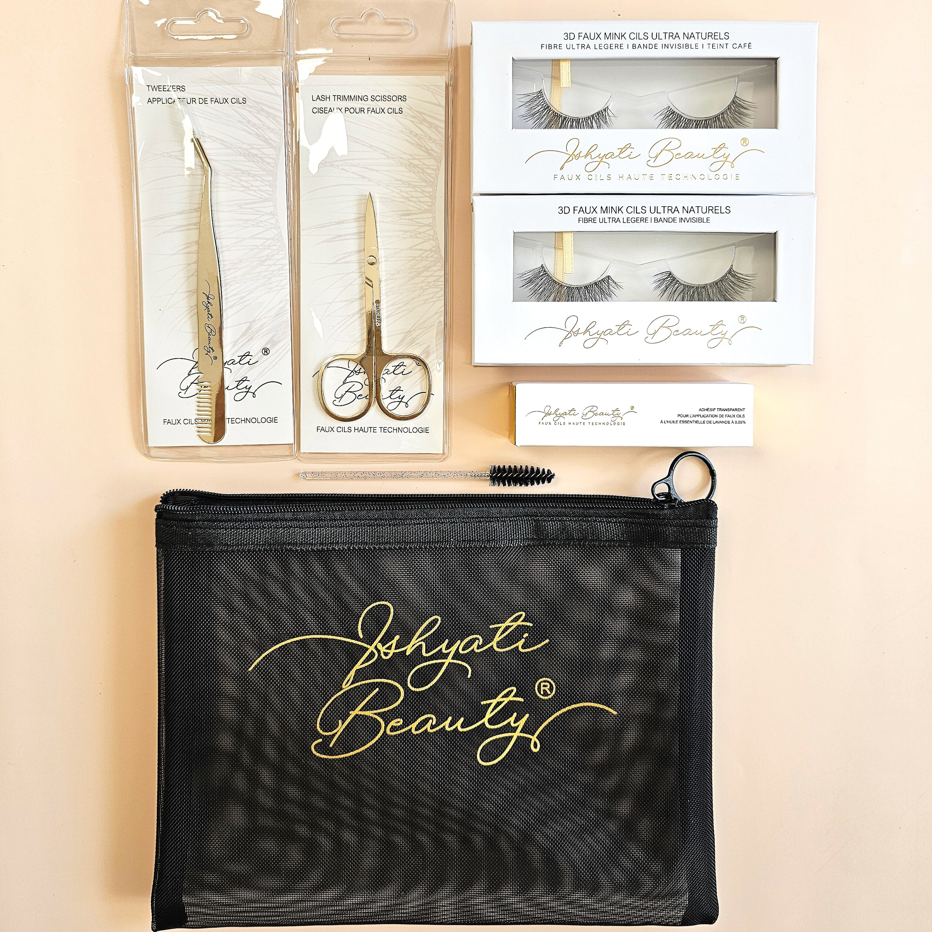 Kit Découverte Faux Cils Bande Invisible CHARME et FLEUR