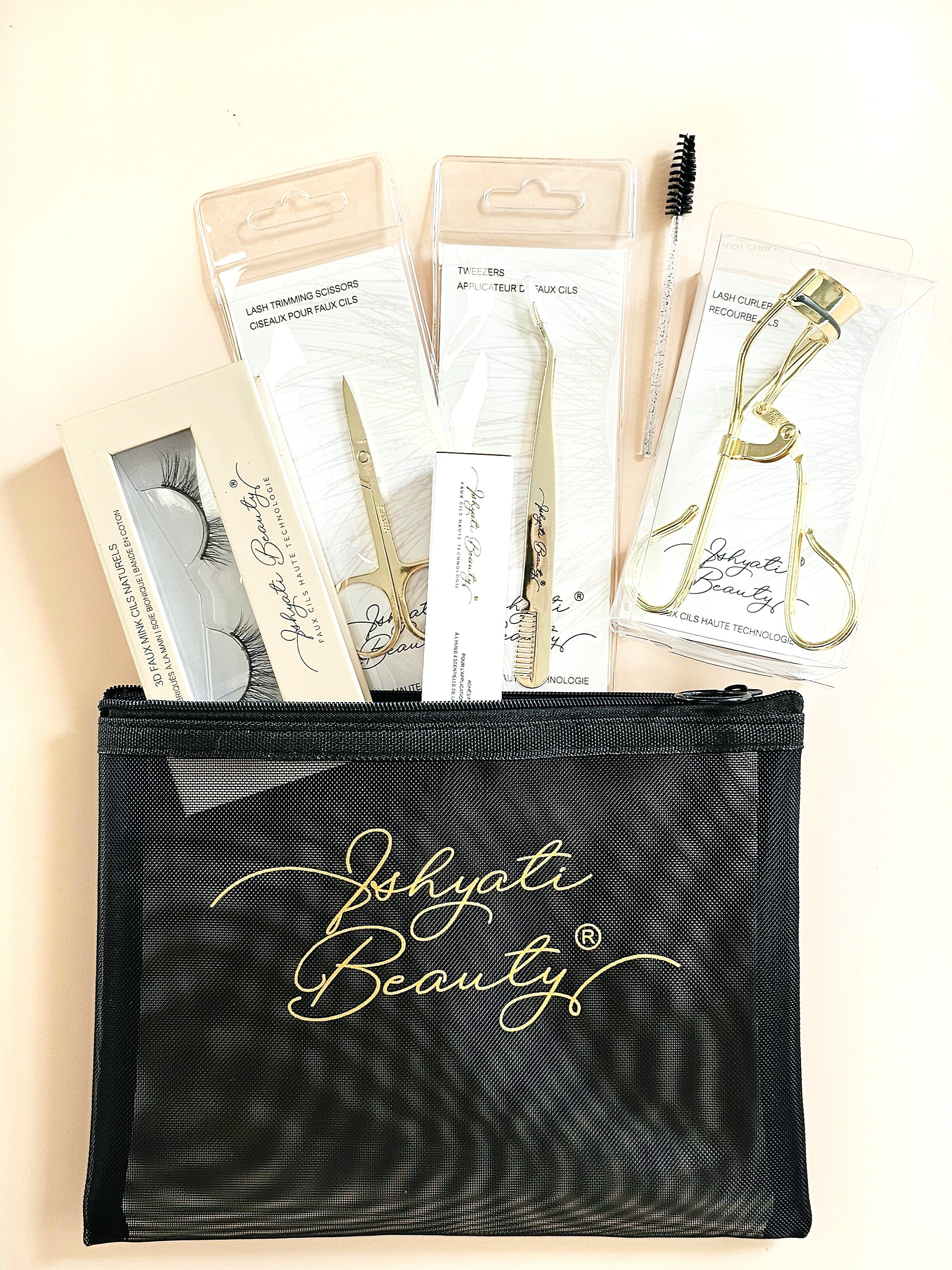 Kit Luxe Faux Cils Naturels et Accessoires