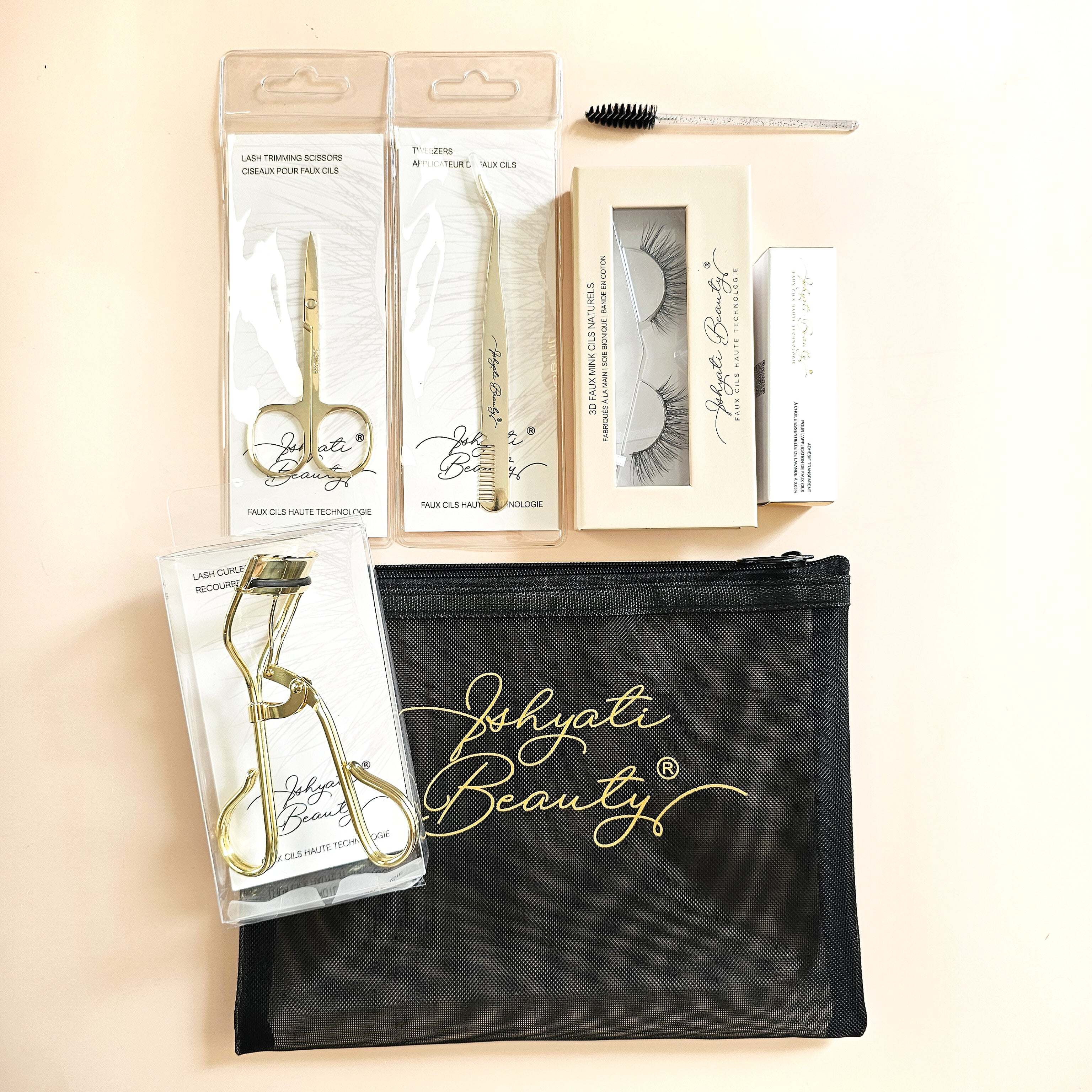 Kit Luxe Faux Cils Naturels et Accessoires