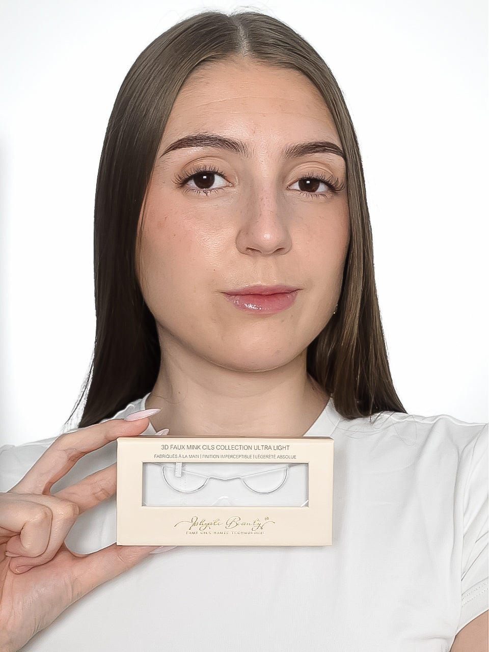 Résultat final - la pose des faux cils Ultra Light - Ishyati Beauty