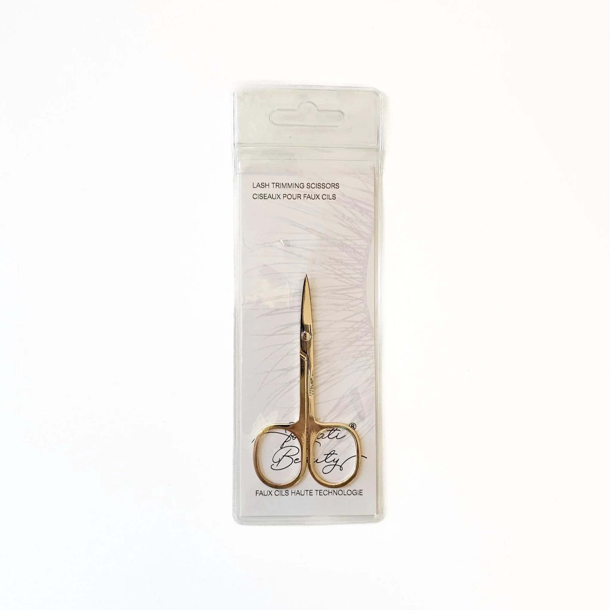 Ciseaux pour Faux Cils en Acier Inoxydable - Ishyati Beauty