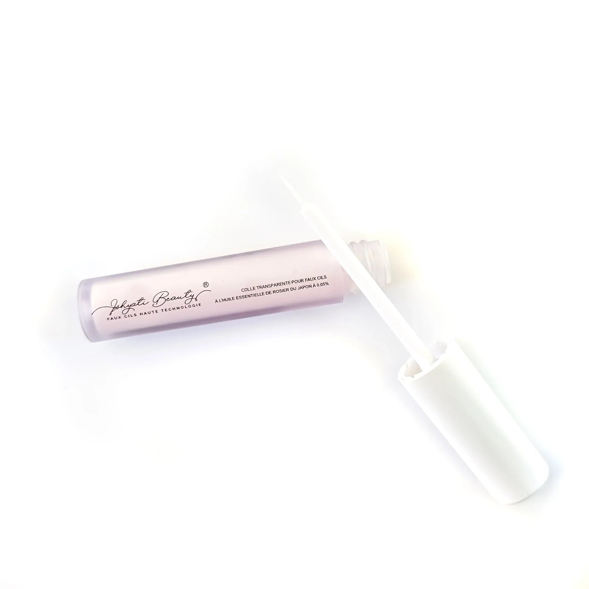 Colle à Faux Cils Transparente à l'huile essentielle de Rosier du Japon par Ishyati Beauty