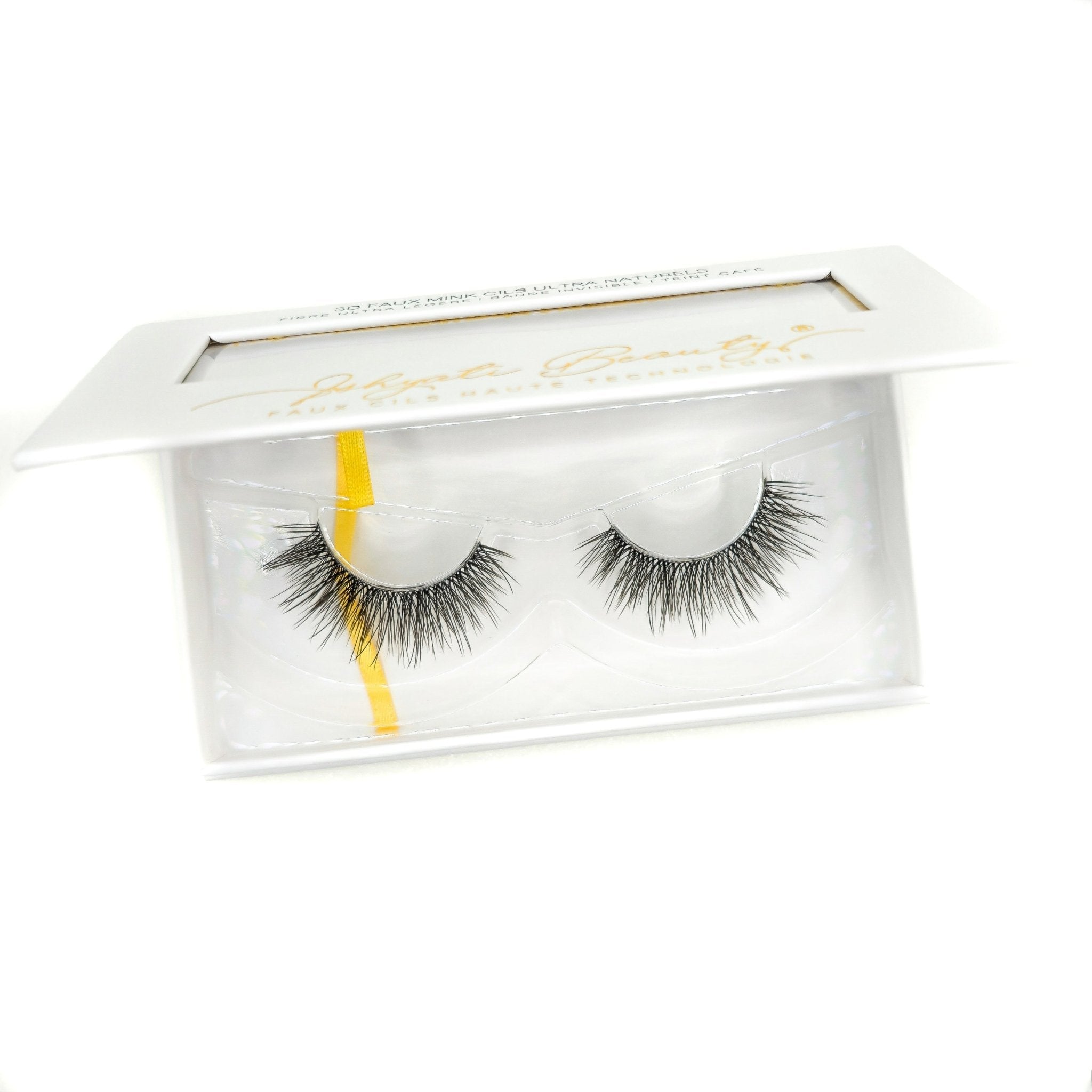 Faux Cils Bande Invisible PARFUM DE TOI Teint Café - Effet Oeil de Biche - Ishyati Beauty