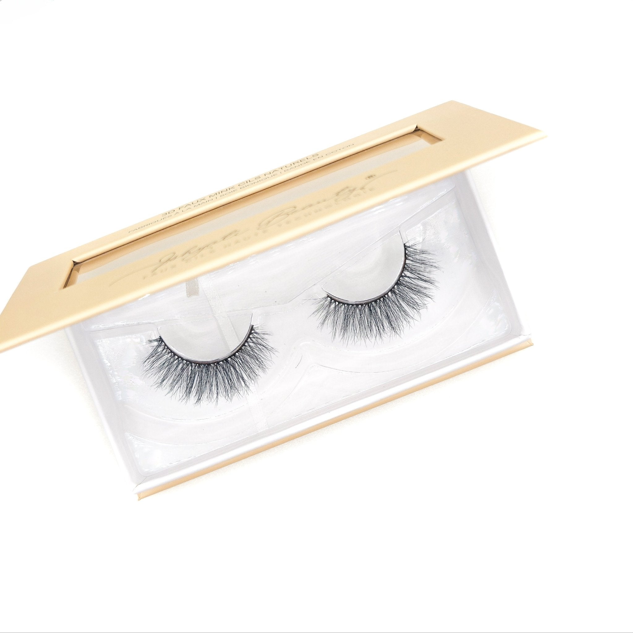 Faux Cils Naturels ÉLÉGANCE - Effet Oeil de Biche - Ishyati Beauty