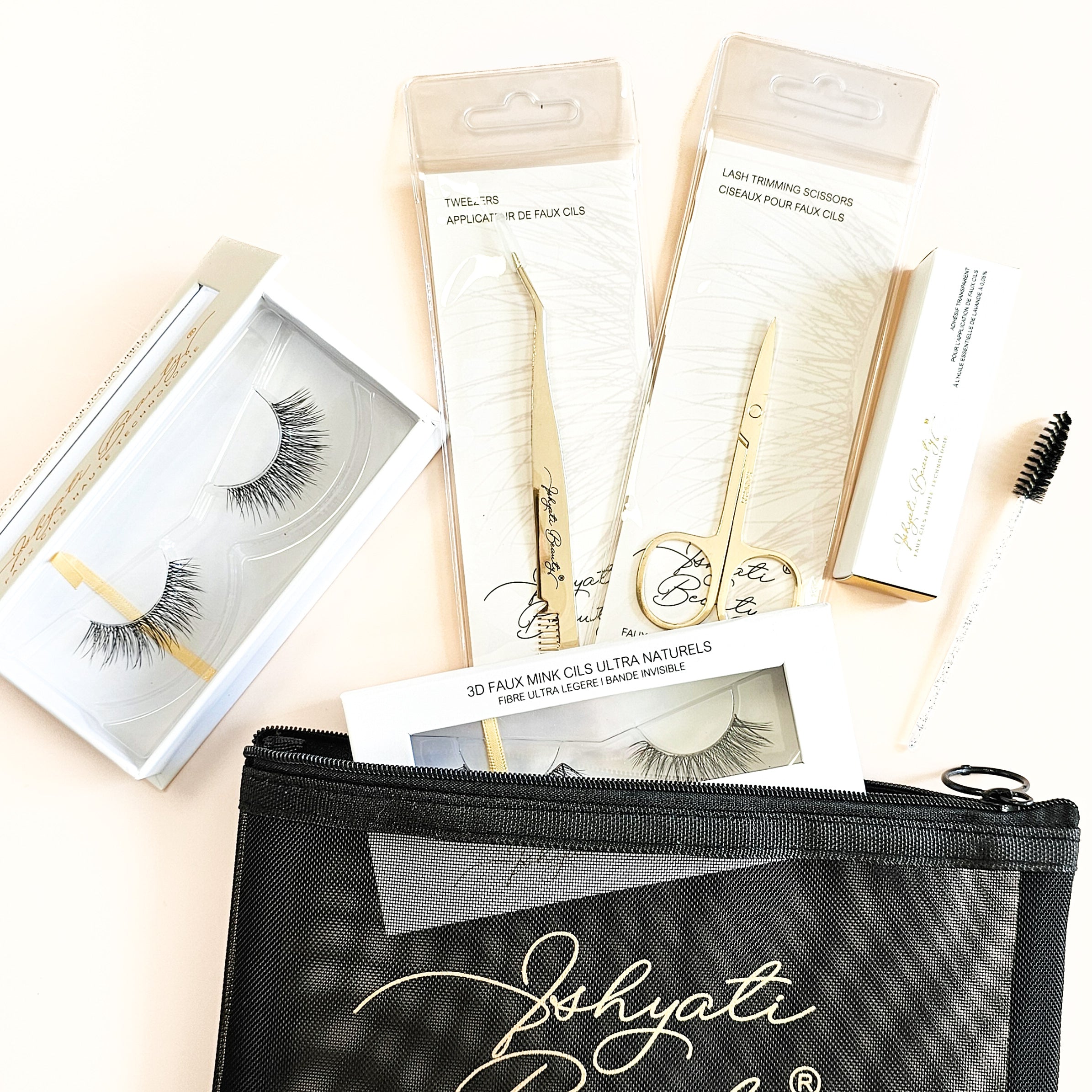 Kit Découverte Faux Cils Bande Invisible CHARME et FLEUR