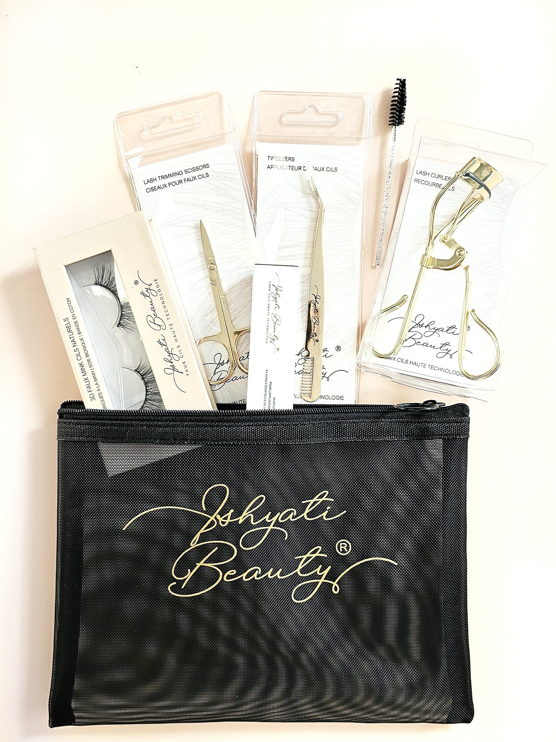 Kit Luxe Faux Cils Naturels et Accessoires